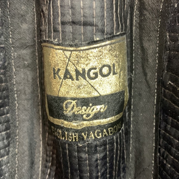 Vintage KANGOL DESIGN English Vagabond Fedora wool hat size Medium - Picture 8 of 17